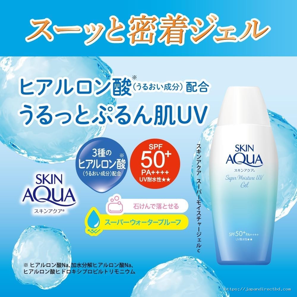 Skin Aqua Super Moisture Gel SPF50+ PA++++ 110g - Image 6