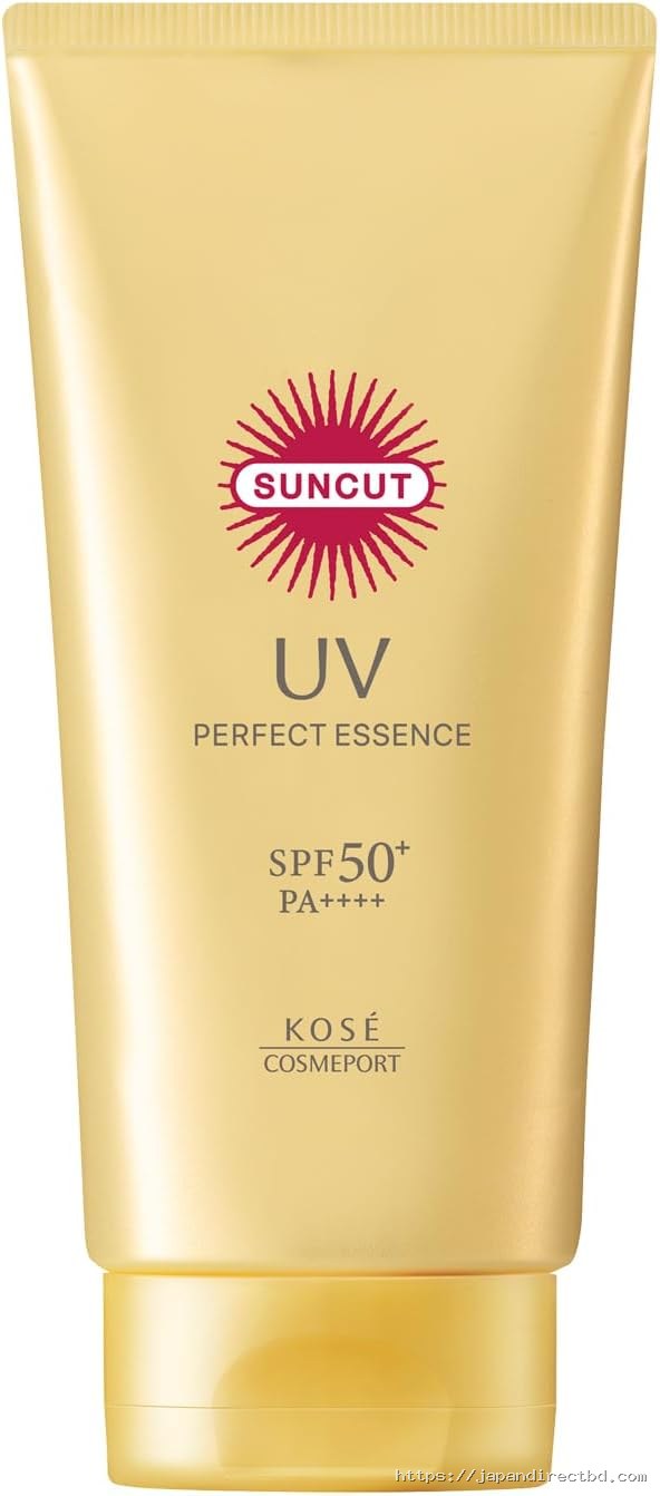Kose SUNCUT Perfect UV Essence SPF50+ PA++++ 80g - Image 6