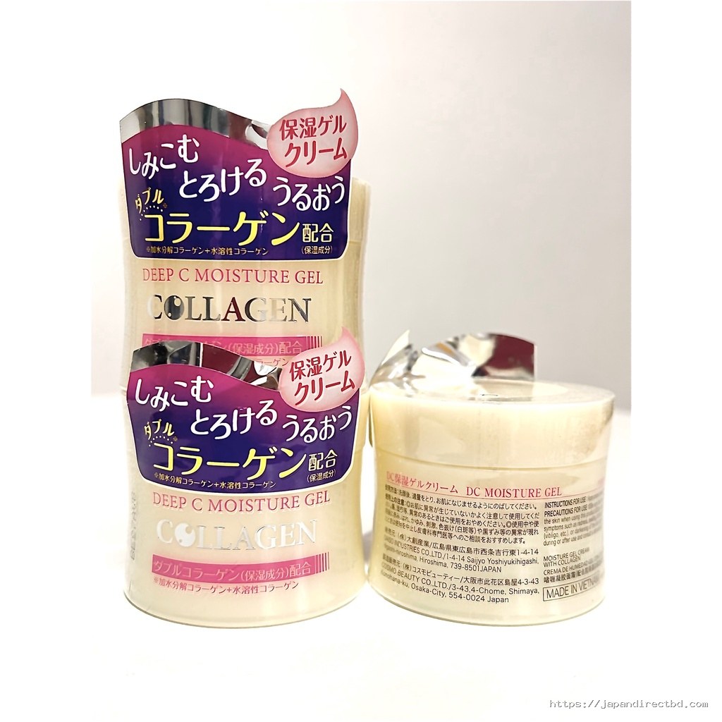 DAISO Deep C Moisture Gel Collagen Face Cream 40g