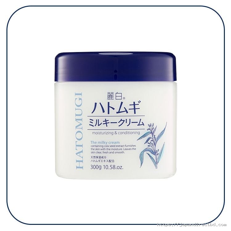 Hatomugi Milky Cream 300g Moisturizing & Conditioning