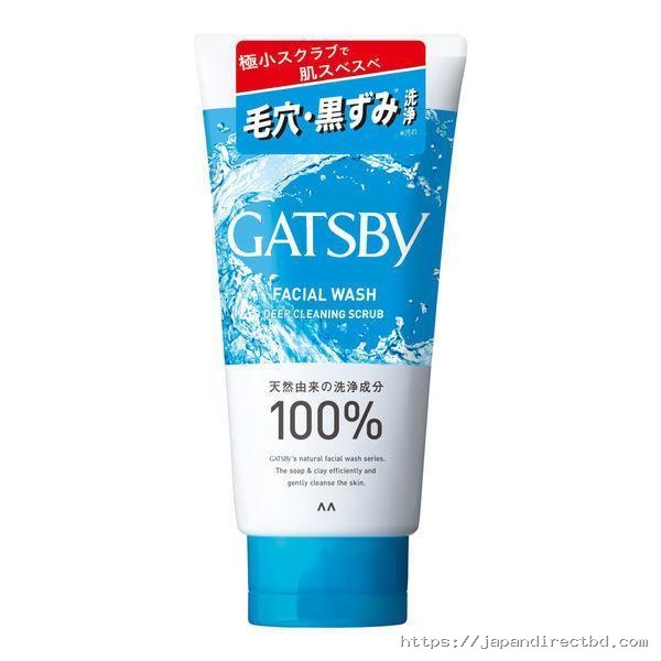Gatsby Facial Wash DEEP CLEANING SCRUB 130g