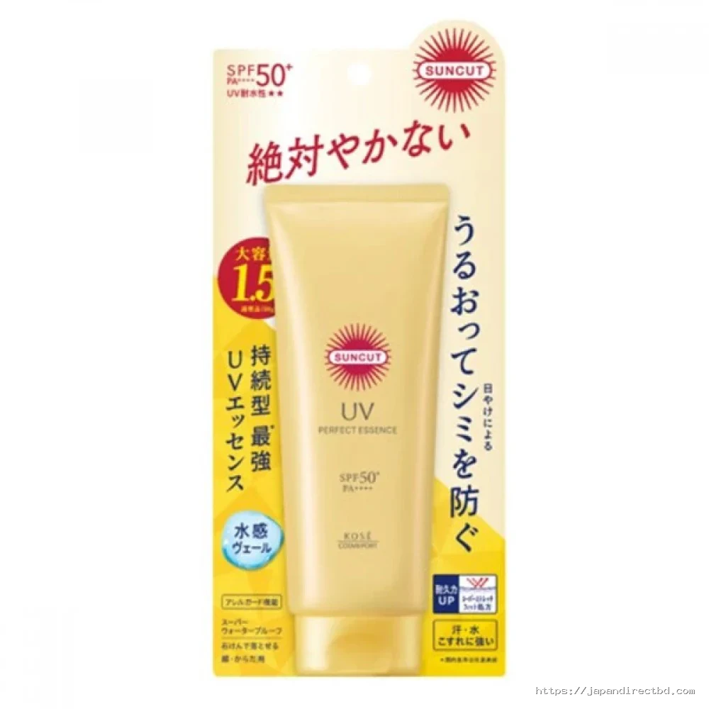 Kose SUNCUT Perfect UV Essence SPF50+ PA++++ 80g