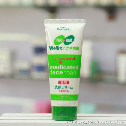 Kumano Cosme Pharmaact Acne Control Face Foam 130g
