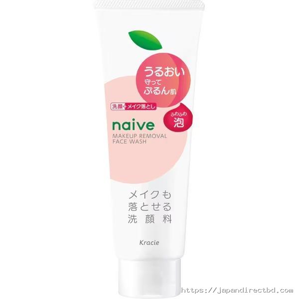 Kracie Naive Makeup Removal Face Wash 180g