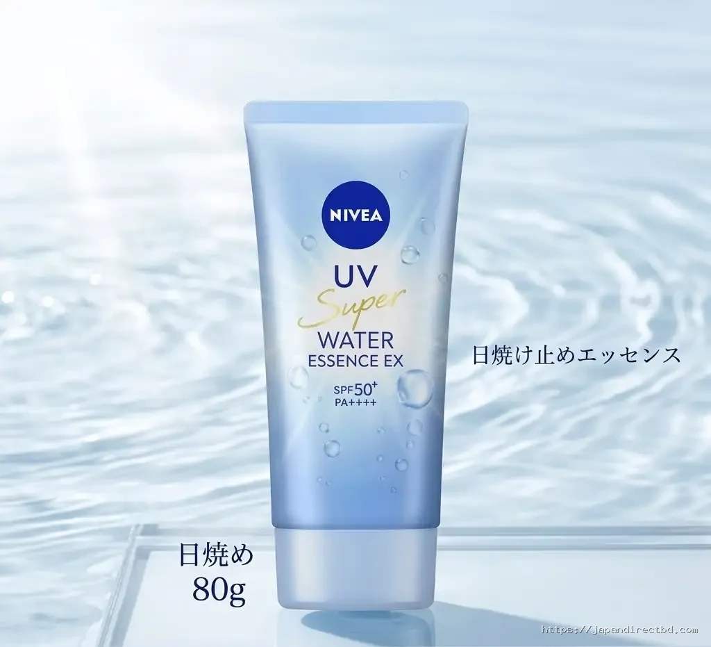 NIVEA UV Super Water Essence EX SPF50+ PA++++ 80g